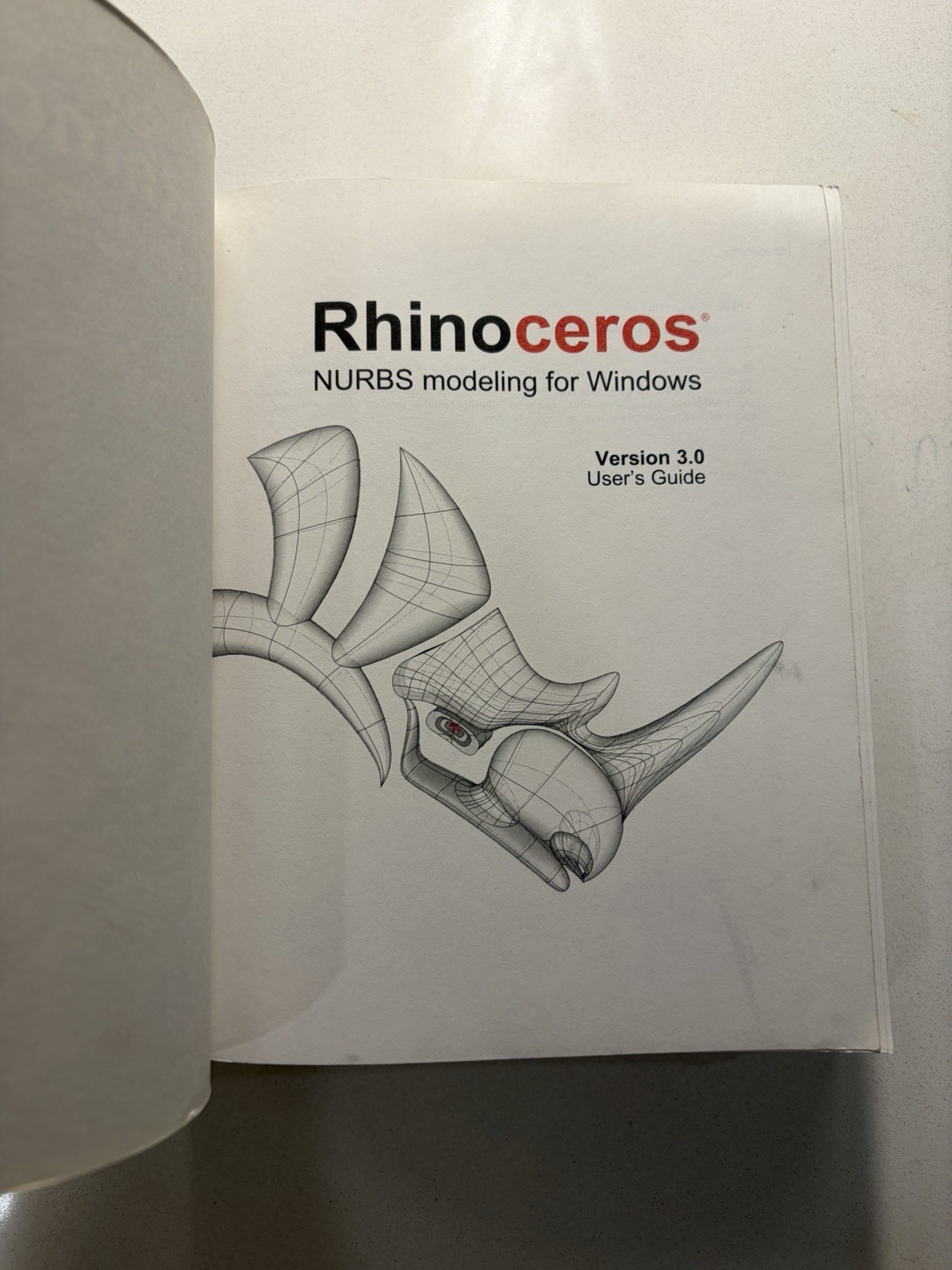 Rhinoceros NURBS Modeling for Windows 3.0 Rhino3d With CD Key Educational