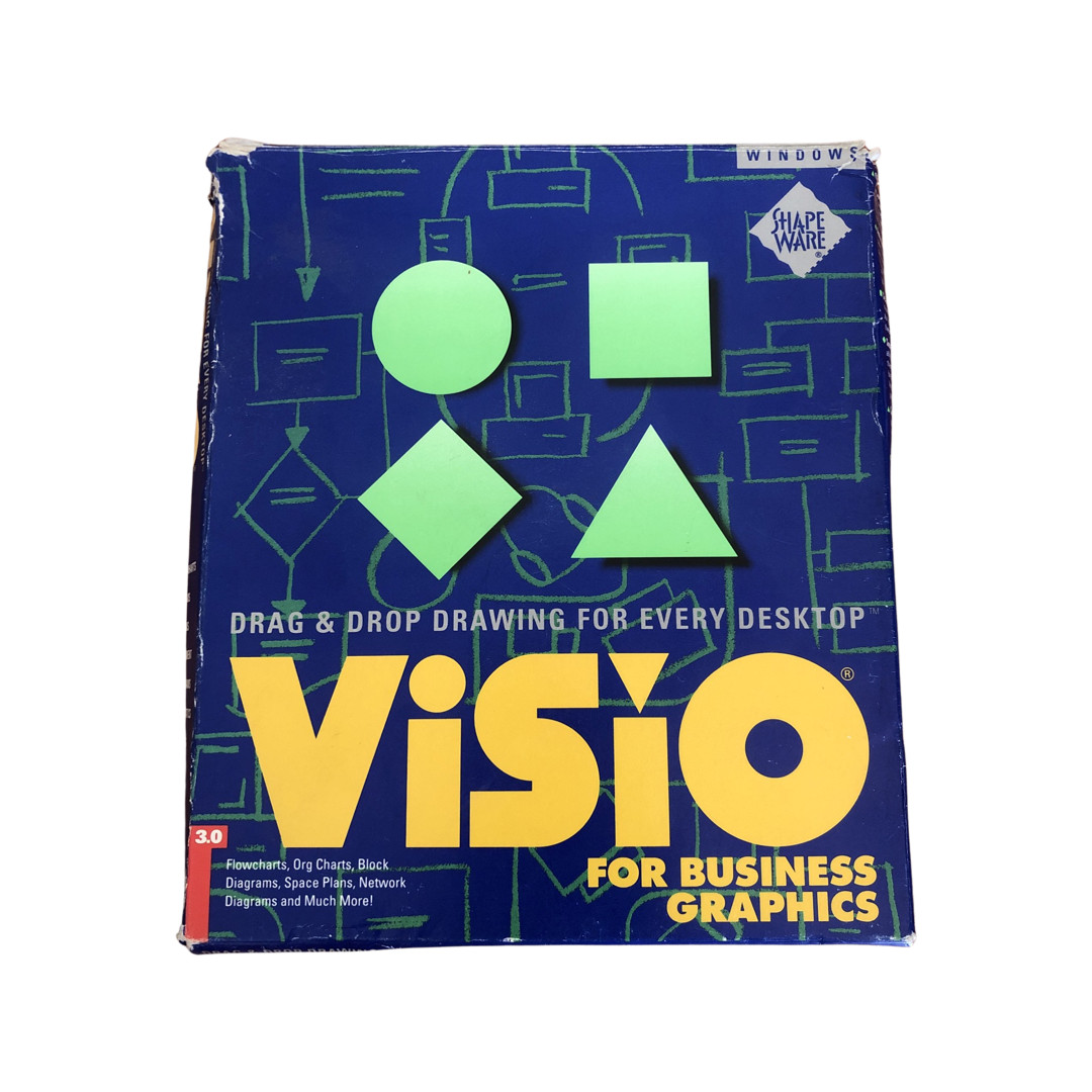 Visio for Business Graphics 3.0 Vintage Software Shapeware Corp