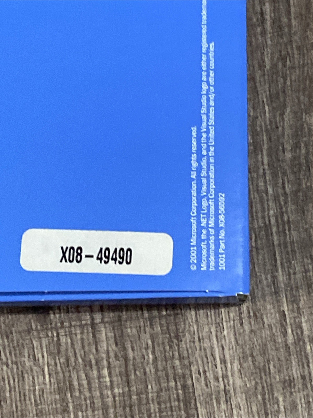 Microsoft Visual Basic .net Standard 2002 Open Box Complete