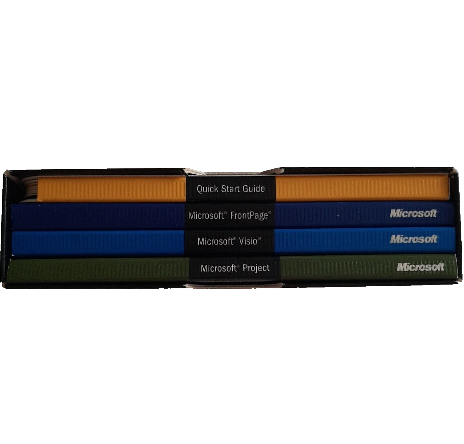 Microsoft Office XP featuring Front Page, Projects, and Visio
