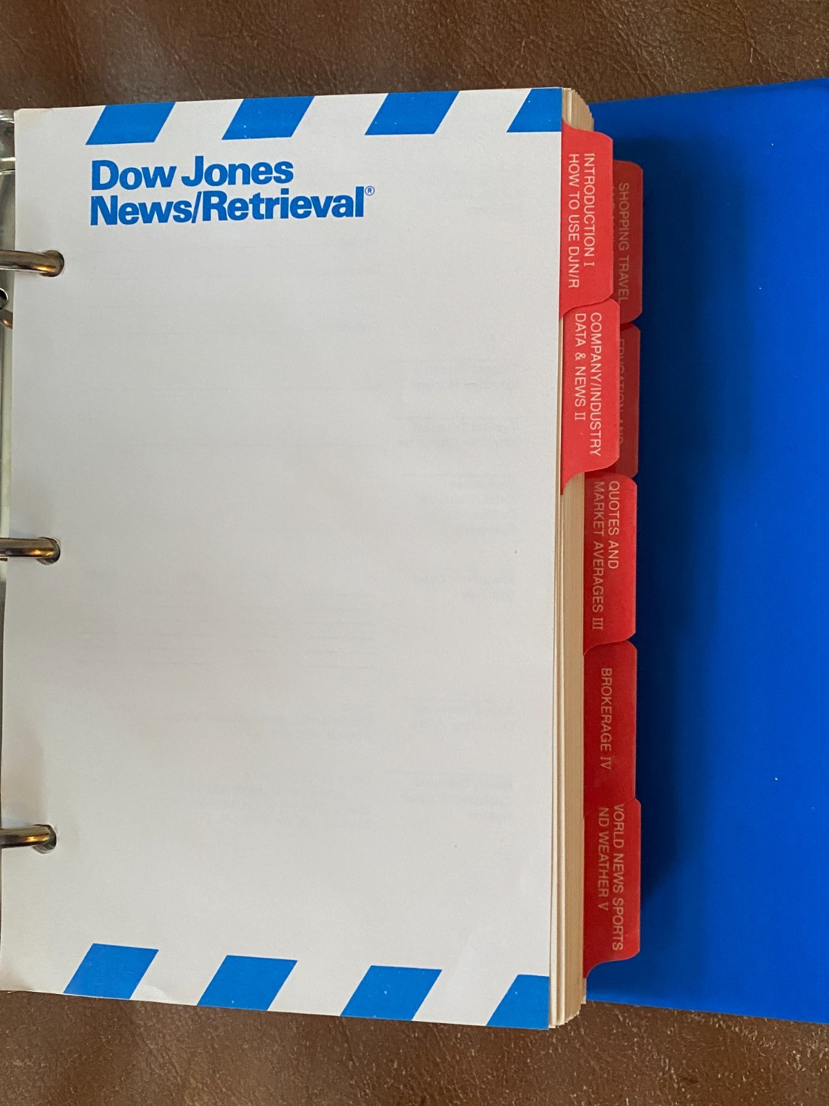 Dow Jones News/Retrieval Membership Package w/User Guides Software – Macintosh