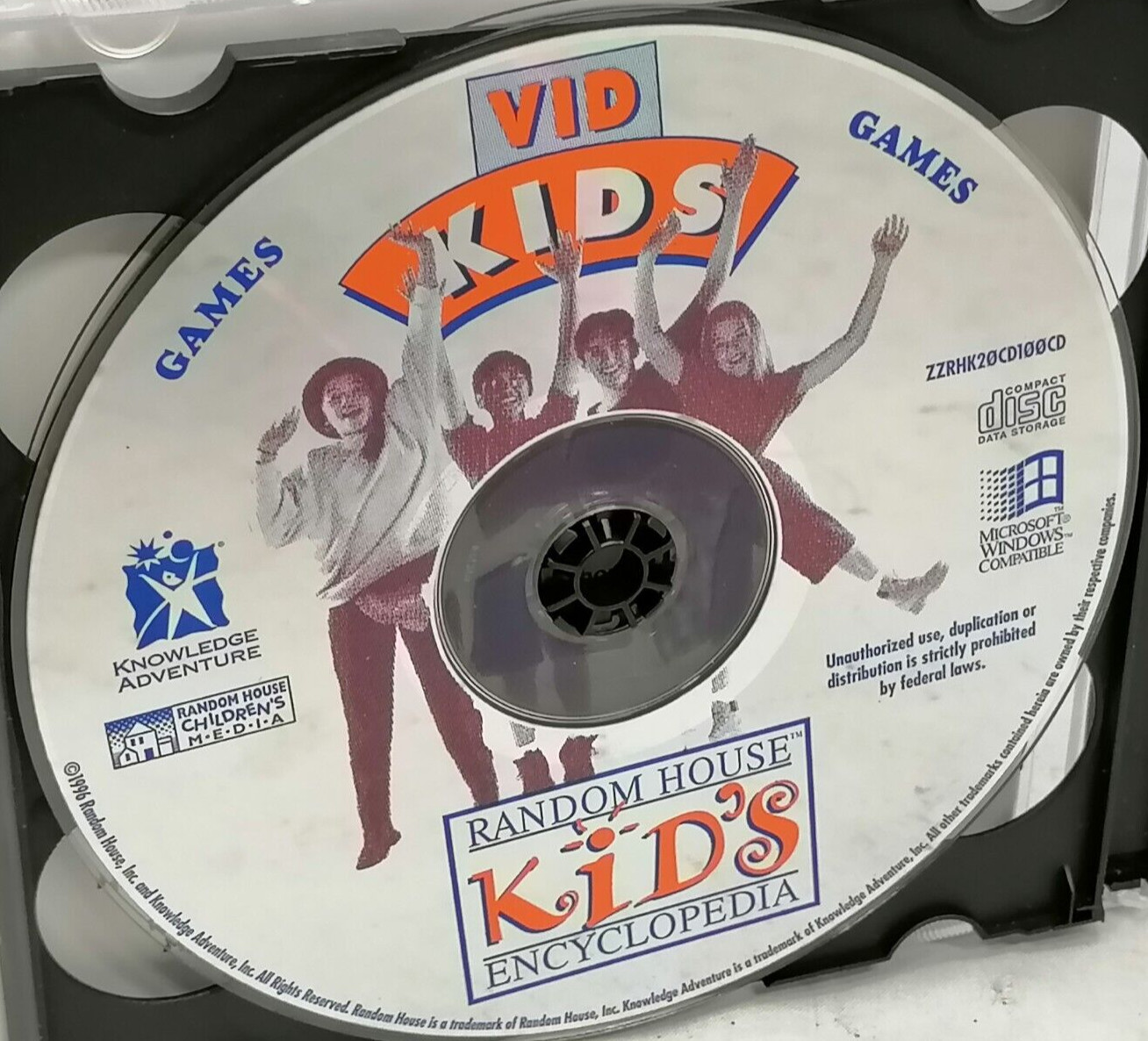 Vintage 1996 Random House Kids Encyclopedia P/N: ZZRHK20CD200CD