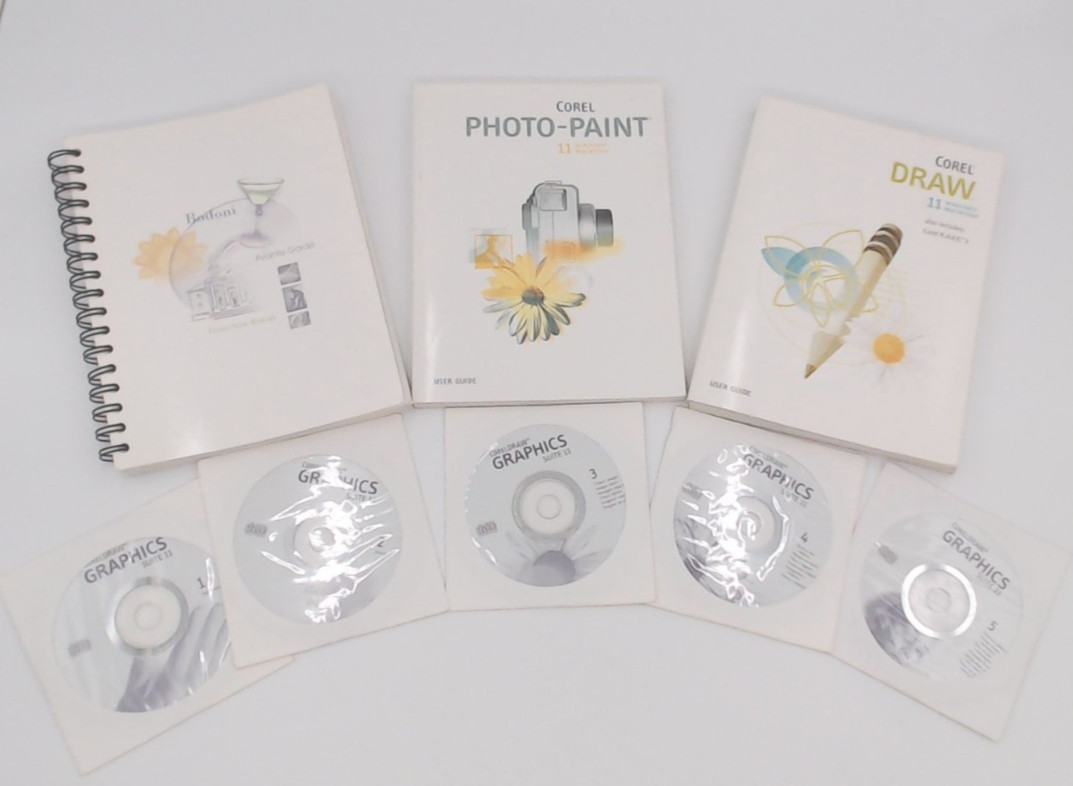 Corel Draw Suite 11 Upgrade NEED Original Photo-Paint & Graphics All Discs