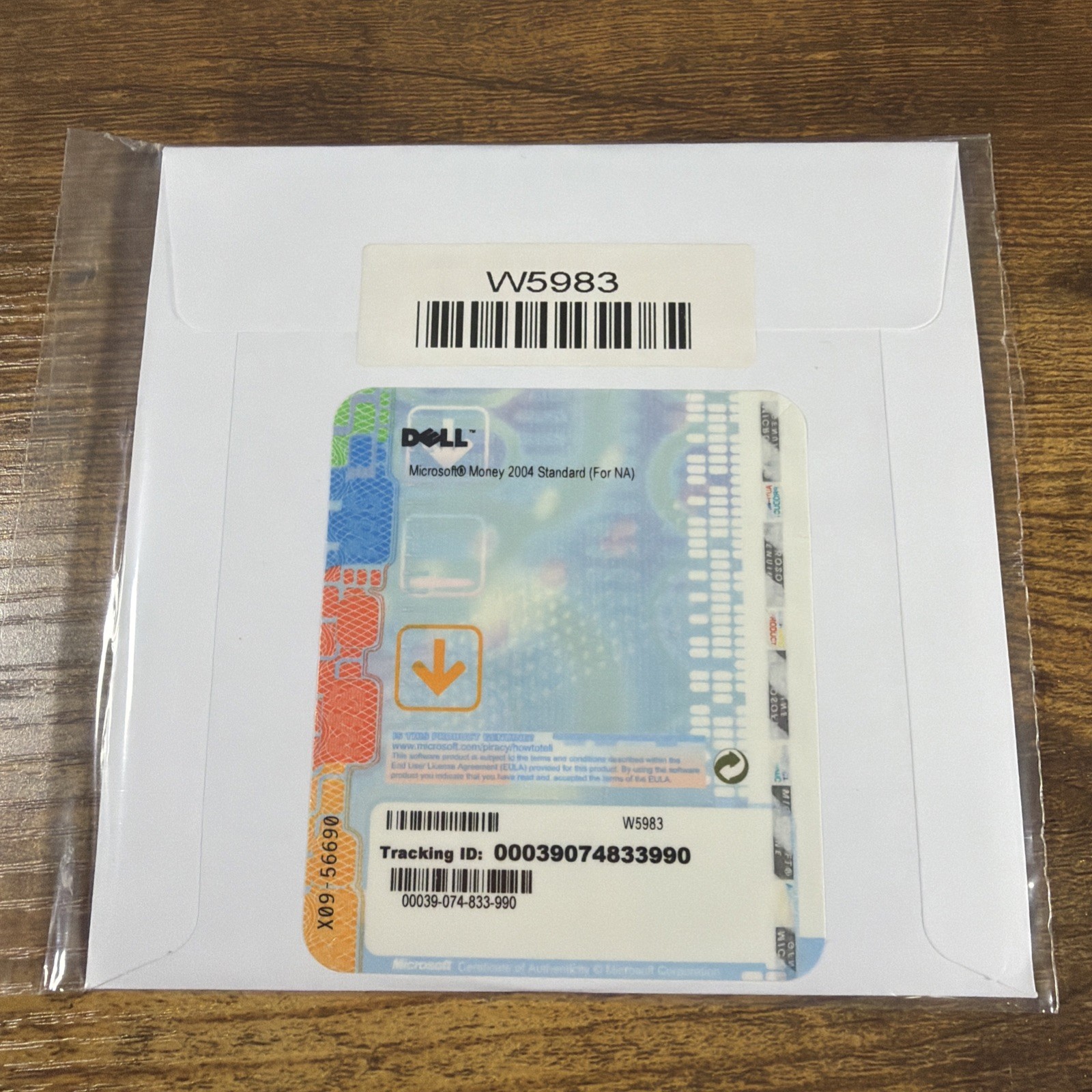 Microsoft Money 2004 Standard PC Dell w/ Serial Number ~ Sealed