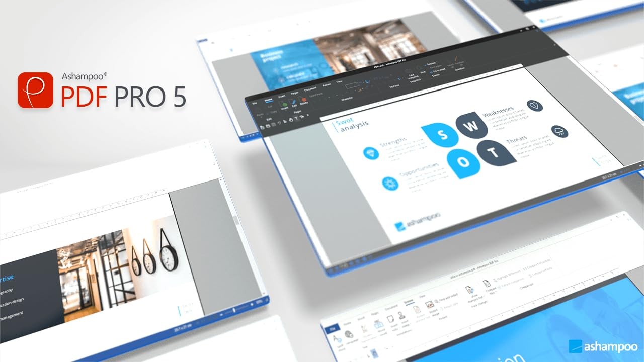 PDF Software Ashampoo Pro 5 Digital Document Management Tool cordless power