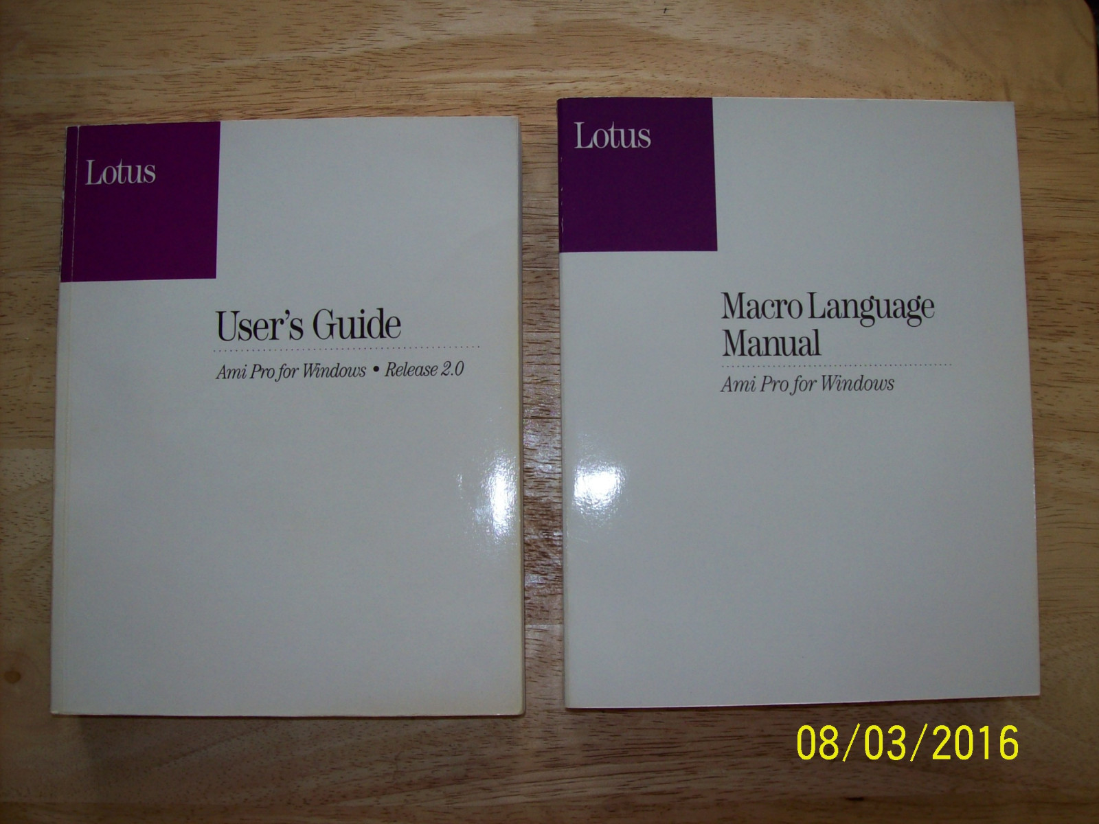 Lotus Ami Pro 3.01 Windows, Adobe Type Manager, Macro Dev Kit, Bonus Pack