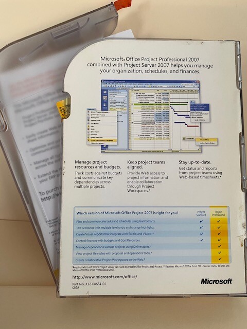 Microsoft Office Project Professional 2007_Retail_Full Version