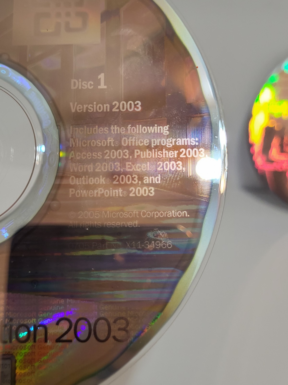 Microsoft Office Professional Edition 2003 OEM Upgrade & SP2 w/ PRODUCT KEY