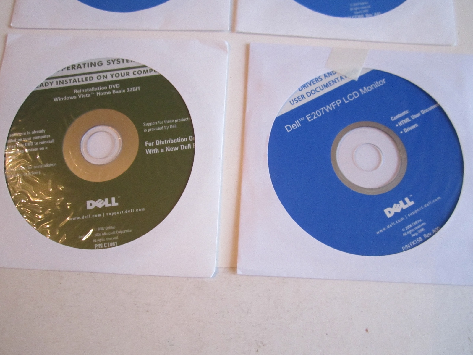 4 DELL COMPUTER OPERATIND CD DISCS & DIGITAL PHOTOS FOR DUMMIES & MORE-TUB BN-12