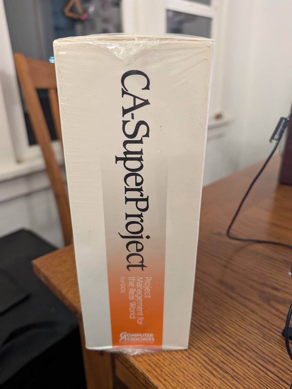 BRAND NEW CA-SuperProject For MS-DOS Still In Shrink Wrap. Absolutely RARE.