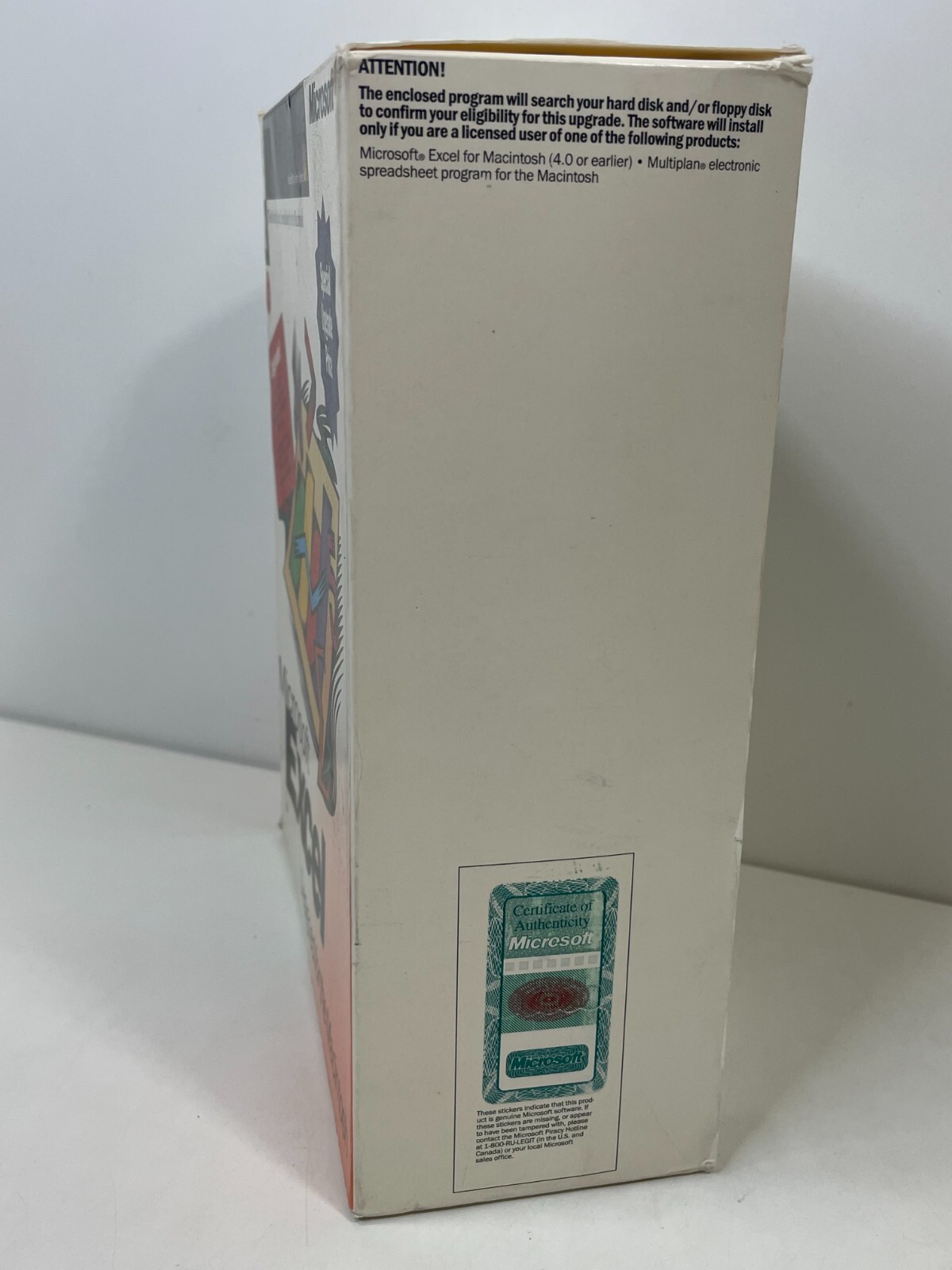 Vintage Microsoft Excel 4.0 Floppy Disks (14-Disks) for Macintosh Software 1985