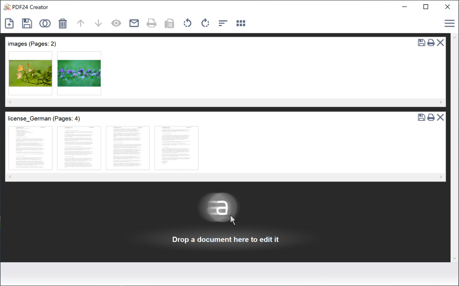 PDF 24 – PDF Editor Software – Convert Text Objects Images Forms & more USB