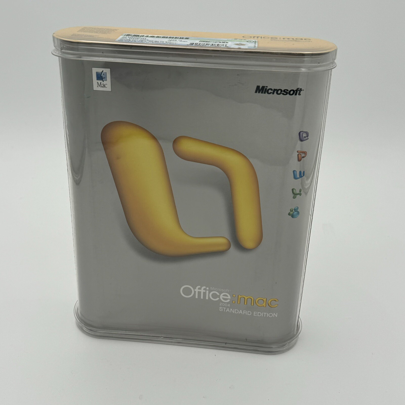 Microsoft Office: Mac 2004 Upgrade Mac OS X Part No. X10-26368 Sealed New