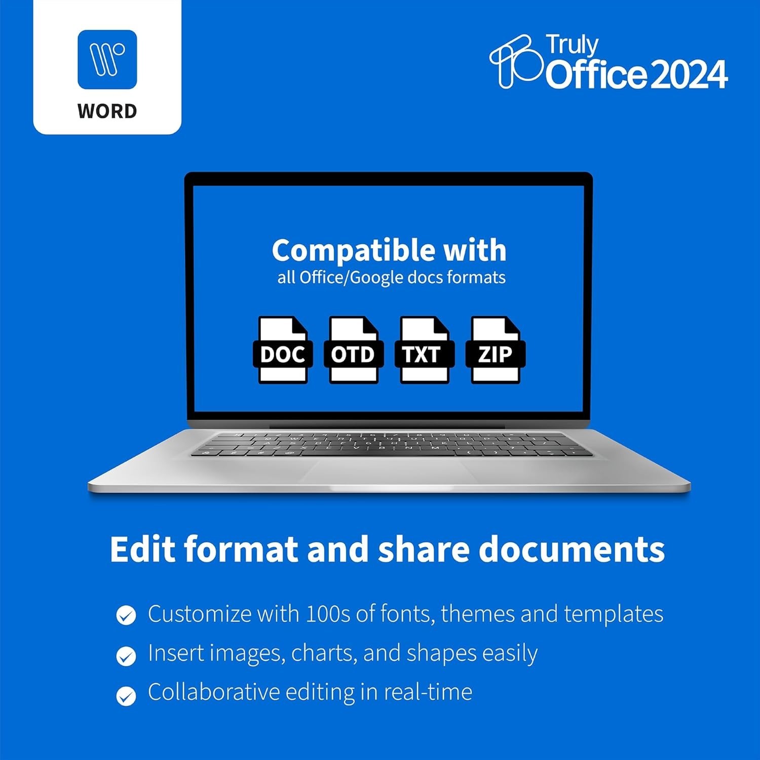 2024 Lifetime License for 5 Users: All-in-One Suite with Cloud & Office Access