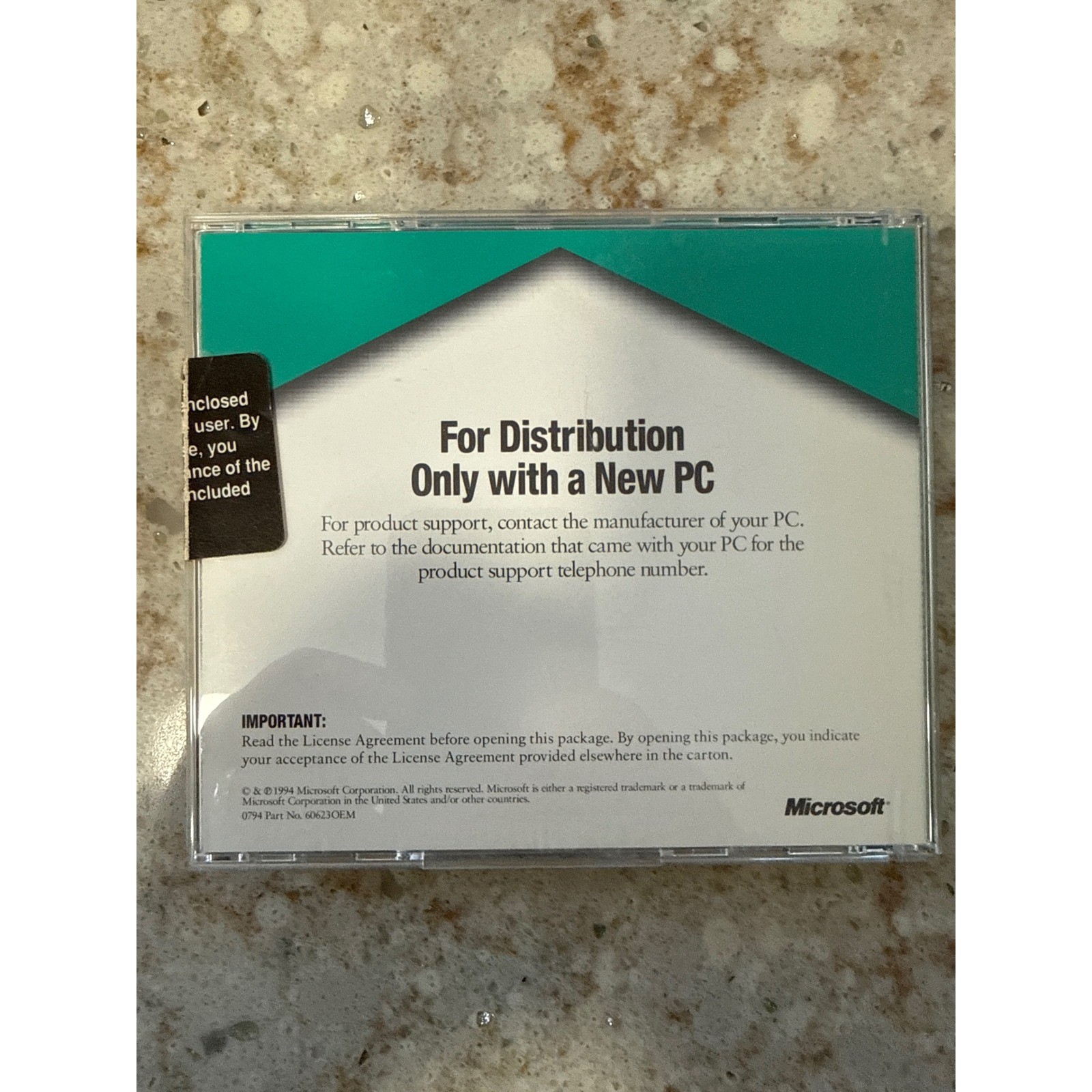 Vintage Microsoft Works 1994 CD-ROM Windows Software Includes Microsoft Money 3