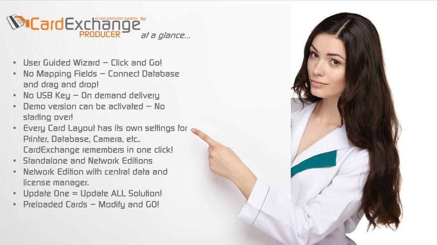 CardExchange Producer V. 10 Premium ID Card Software (CP1030)