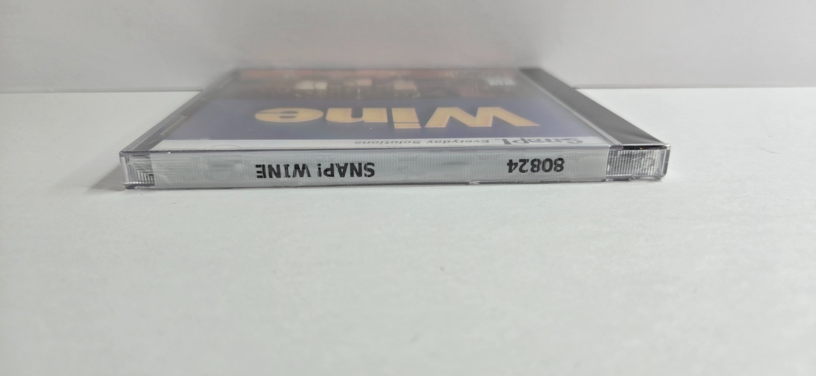 NEW Snap! Everyday Solutions Wine Cracked Jewel Case Informative Video and Guide