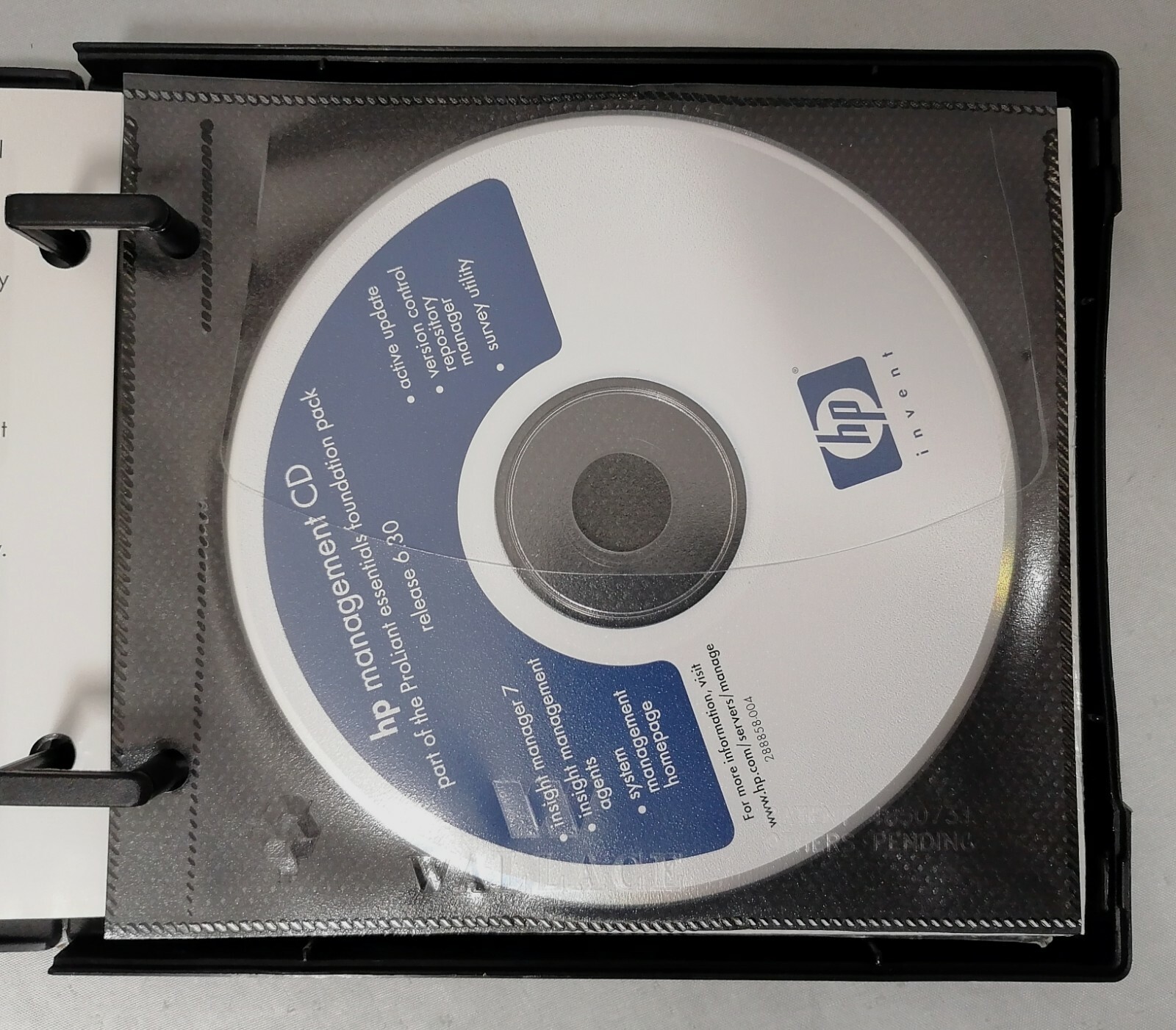 HP ProLiant Essentials Foundation Pack v6.30 (P/N 301972-A04)