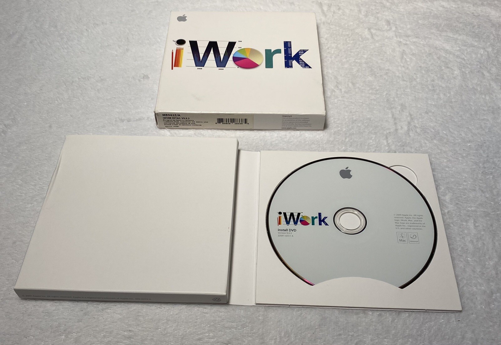 Apple iWork ’09 – Full Version for Mac MB942Z/A Free Shipping