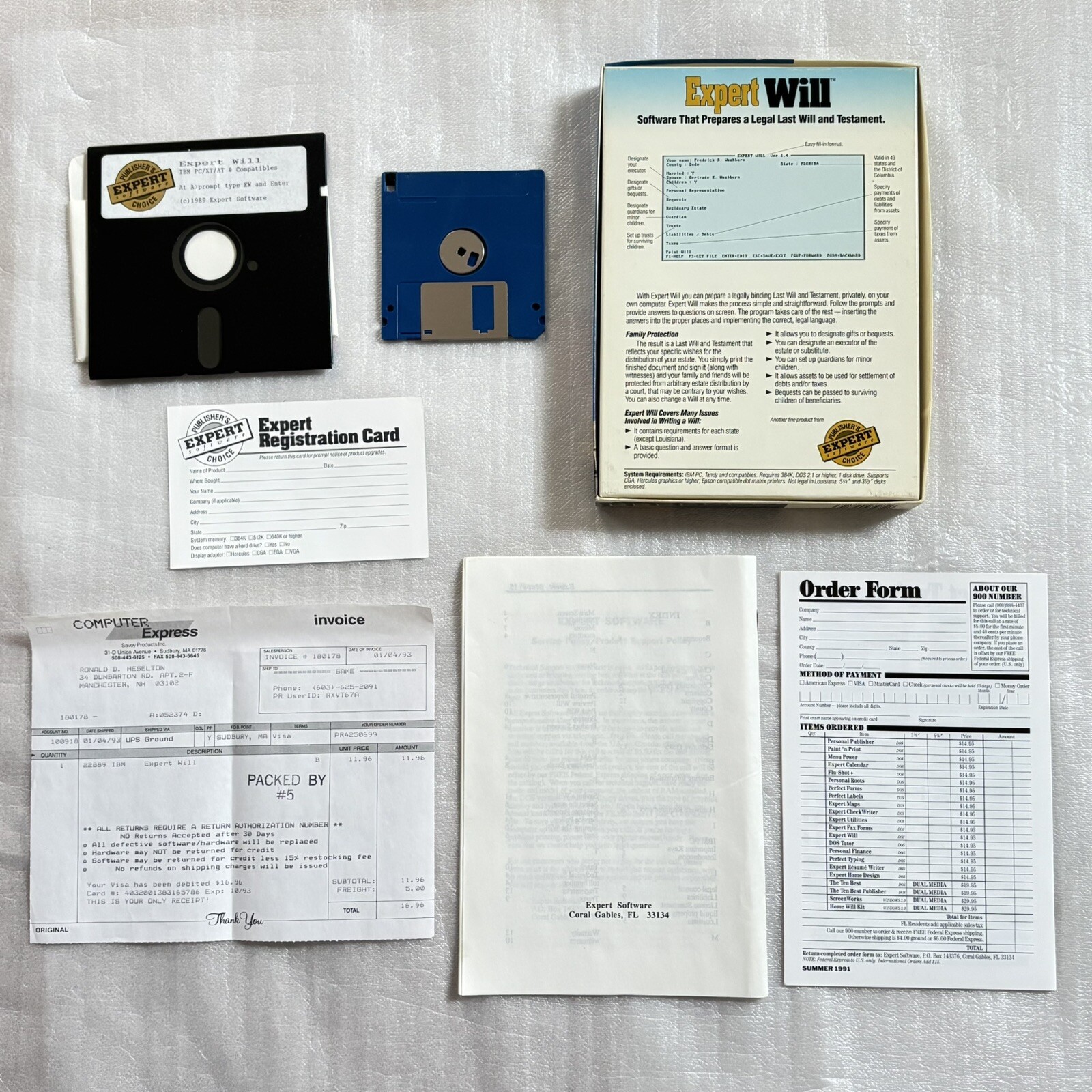 Expert Will Tandy / IBM Rare In Box