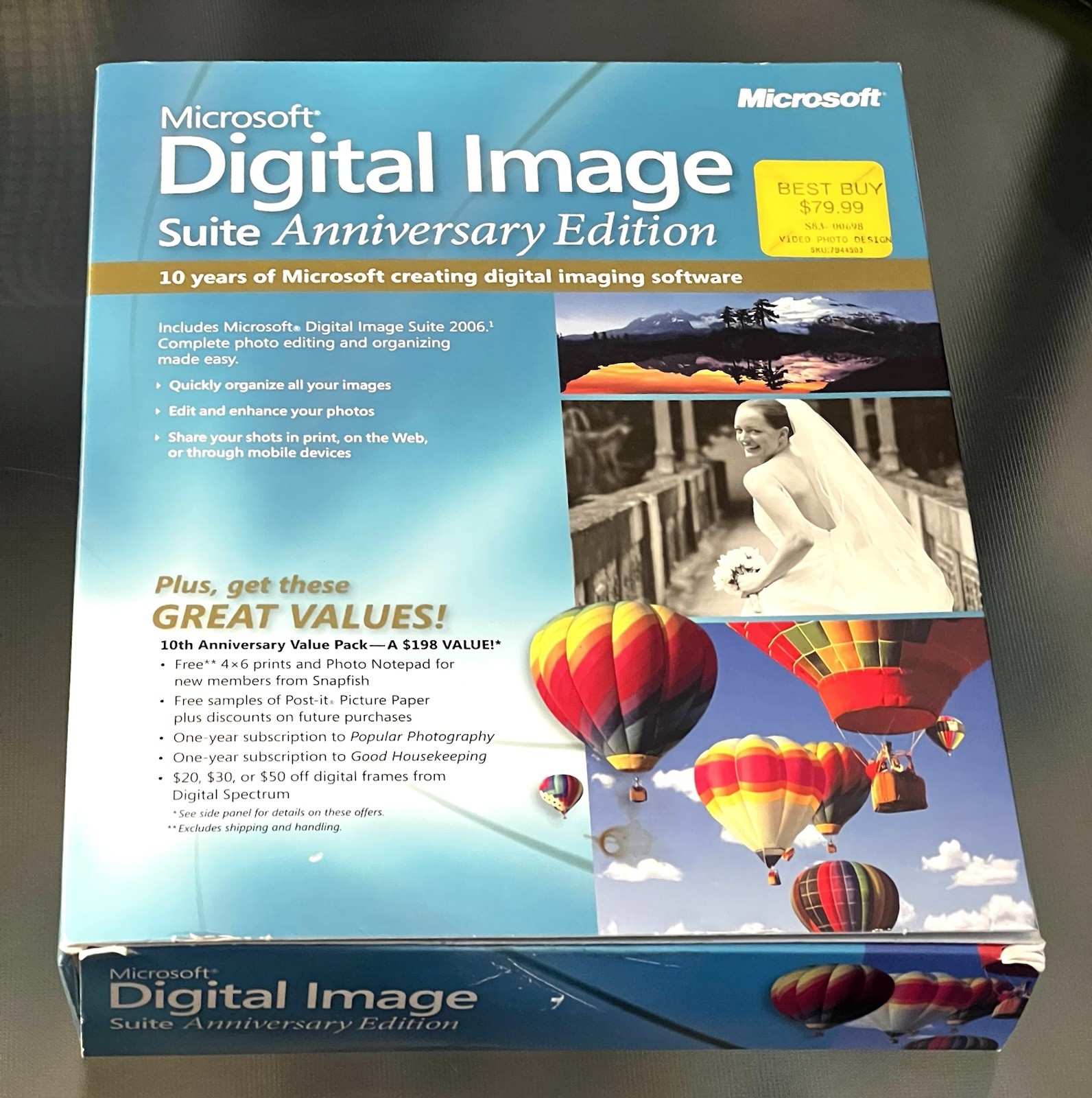 Microsoft Digital Image Suite 2006 Windows PC Photo Editing Program – Pre Owned