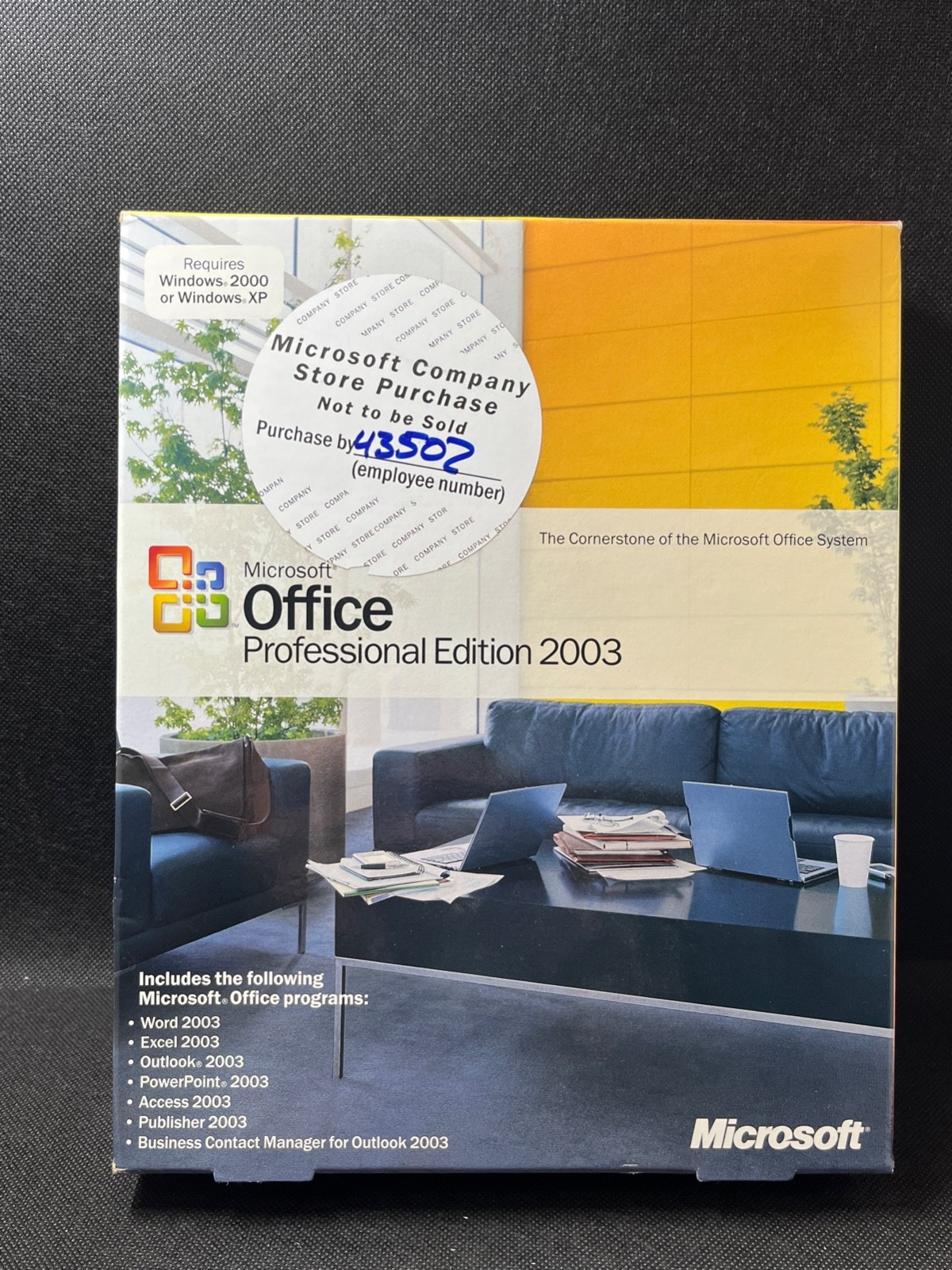Microsoft Office Professional Edition 2003 USED – product codes included