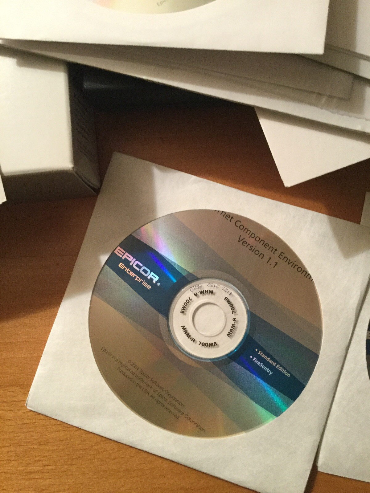 BRAND NEW. Epicor For Service 8.1 8.2 CDs. Still In Shrink Wrap.