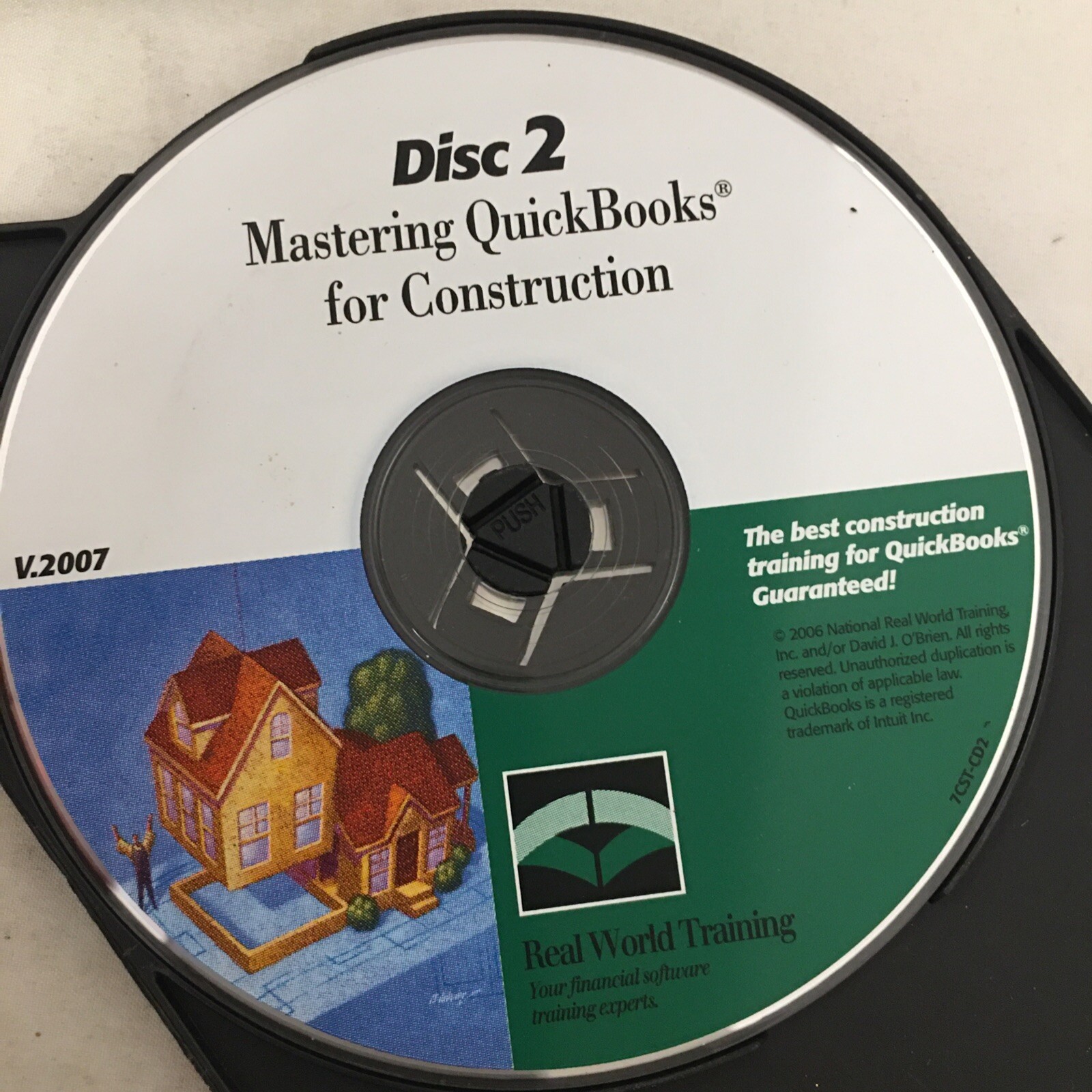 Mastering QuickBooks For Construction 3 CD’s/DVD