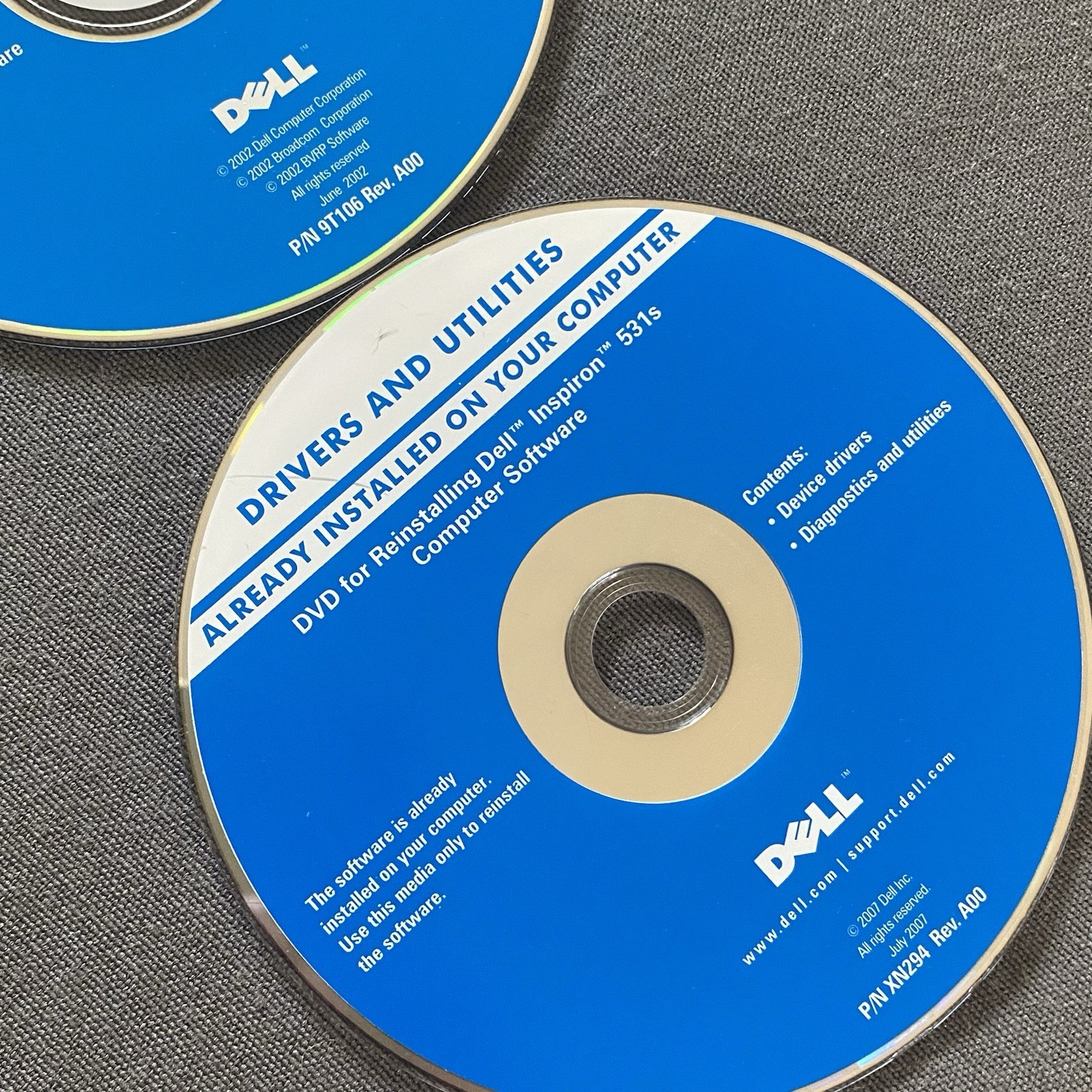 Computer Discs Lot Of 7 Dell HP Emachines MGI Photo Finish – Untested – Tech