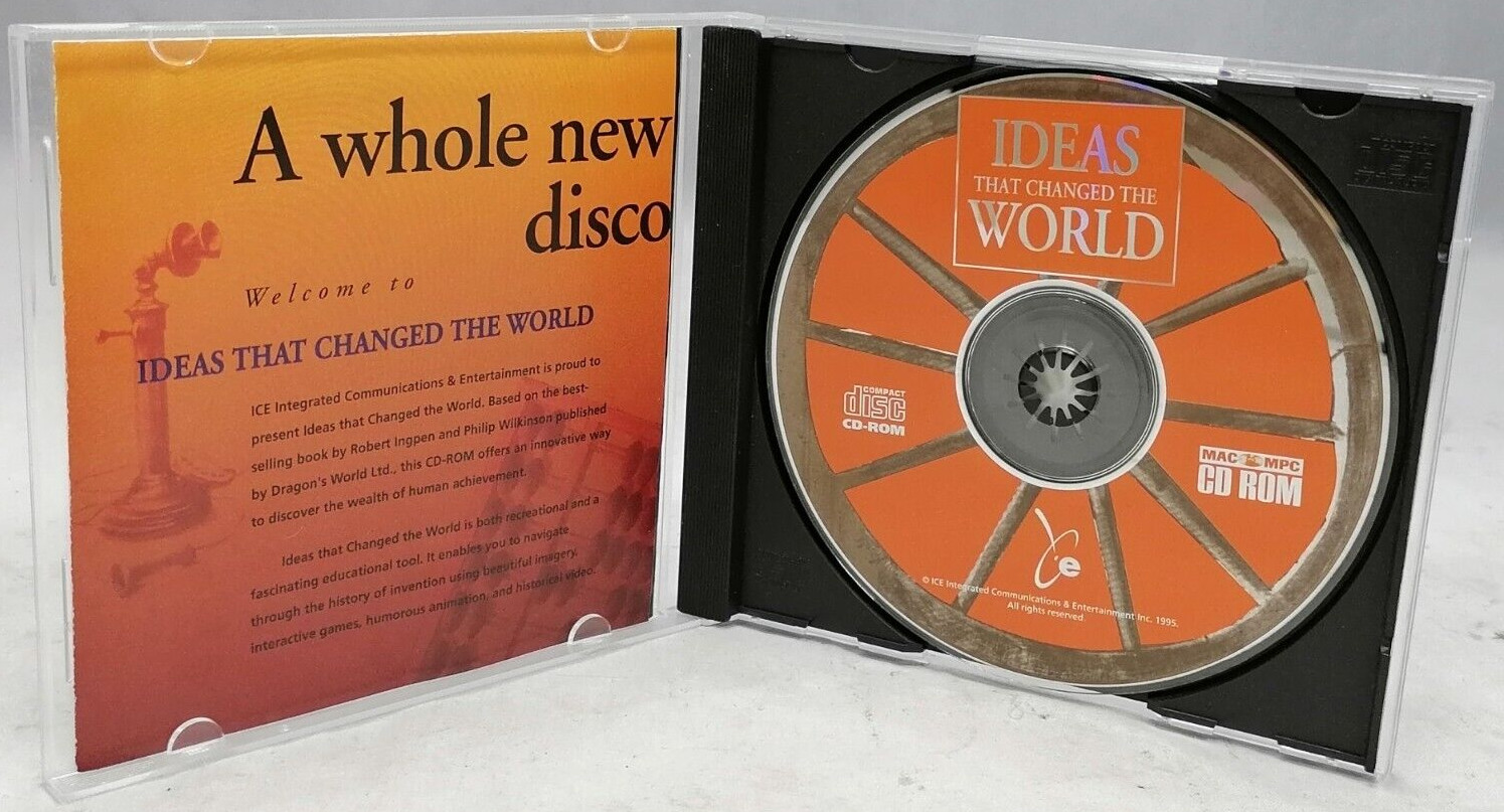 Vintage 1995 ICE Ideas That Changed The World