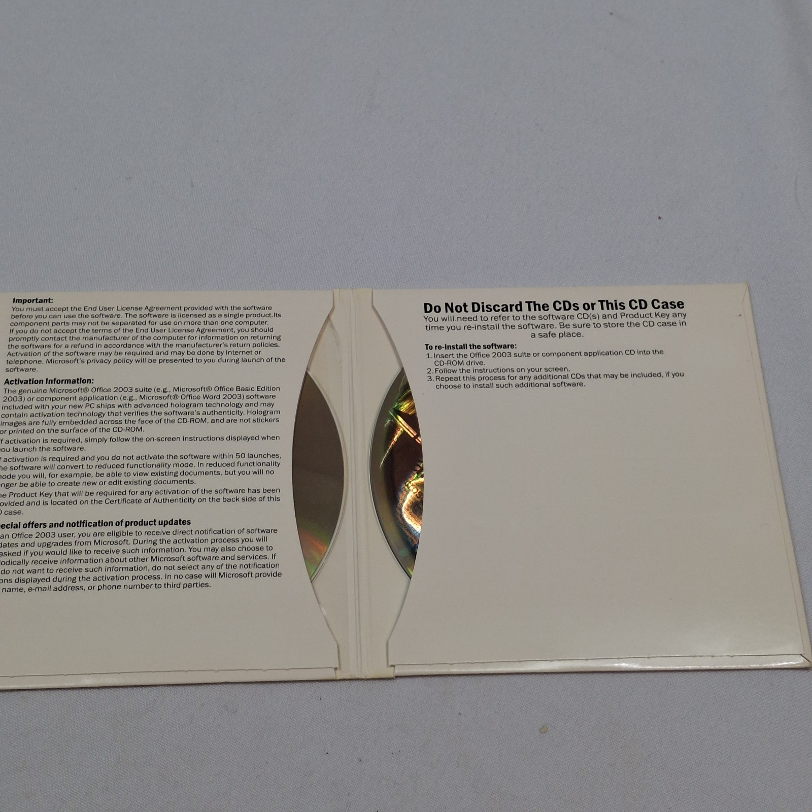Microsoft Office Small Business Edition 2003 with Business Contact Manager