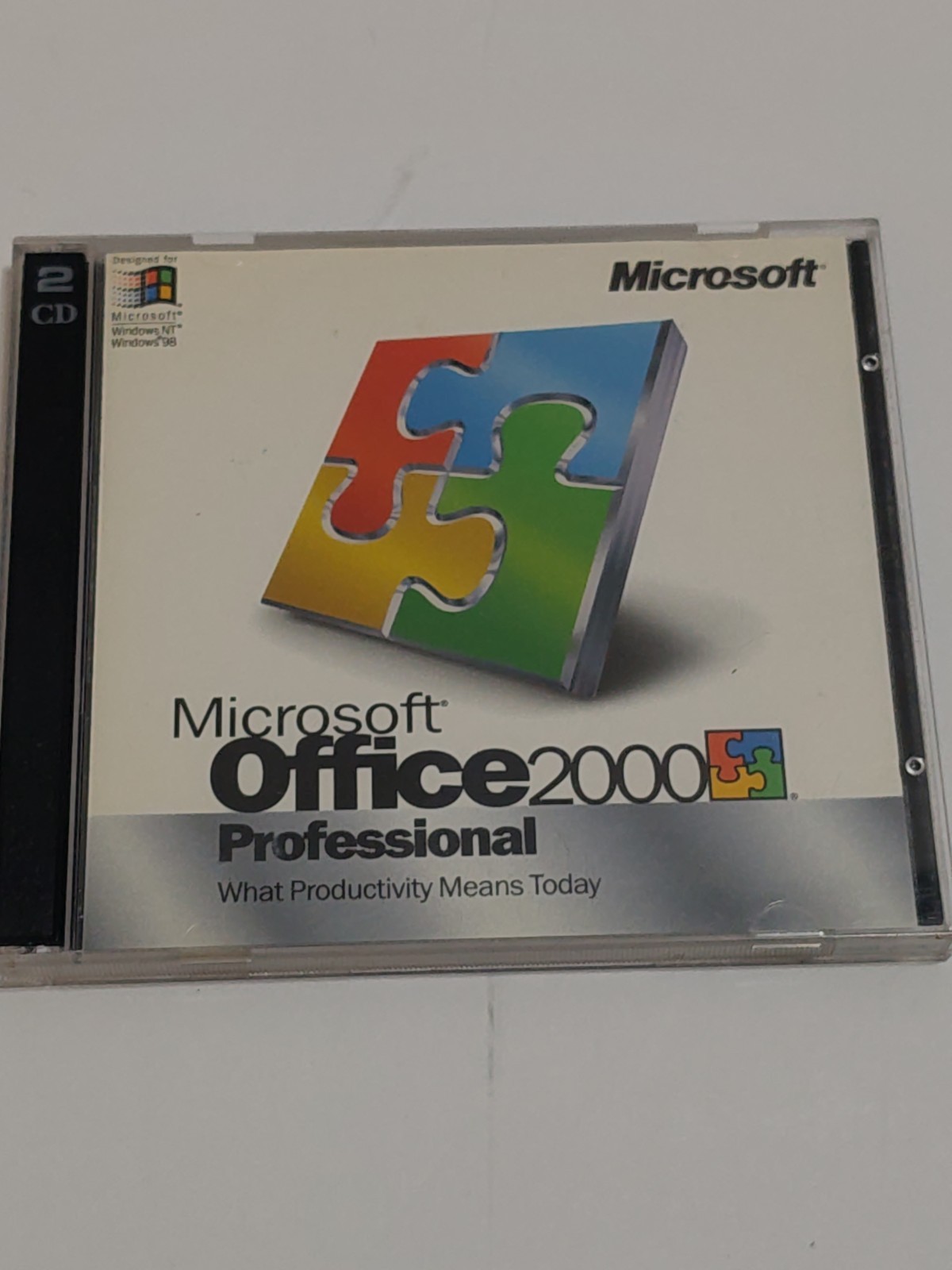 Microsoft Office 2000 Professional – Upgrade For Windows( 2 CD With Product Key)
