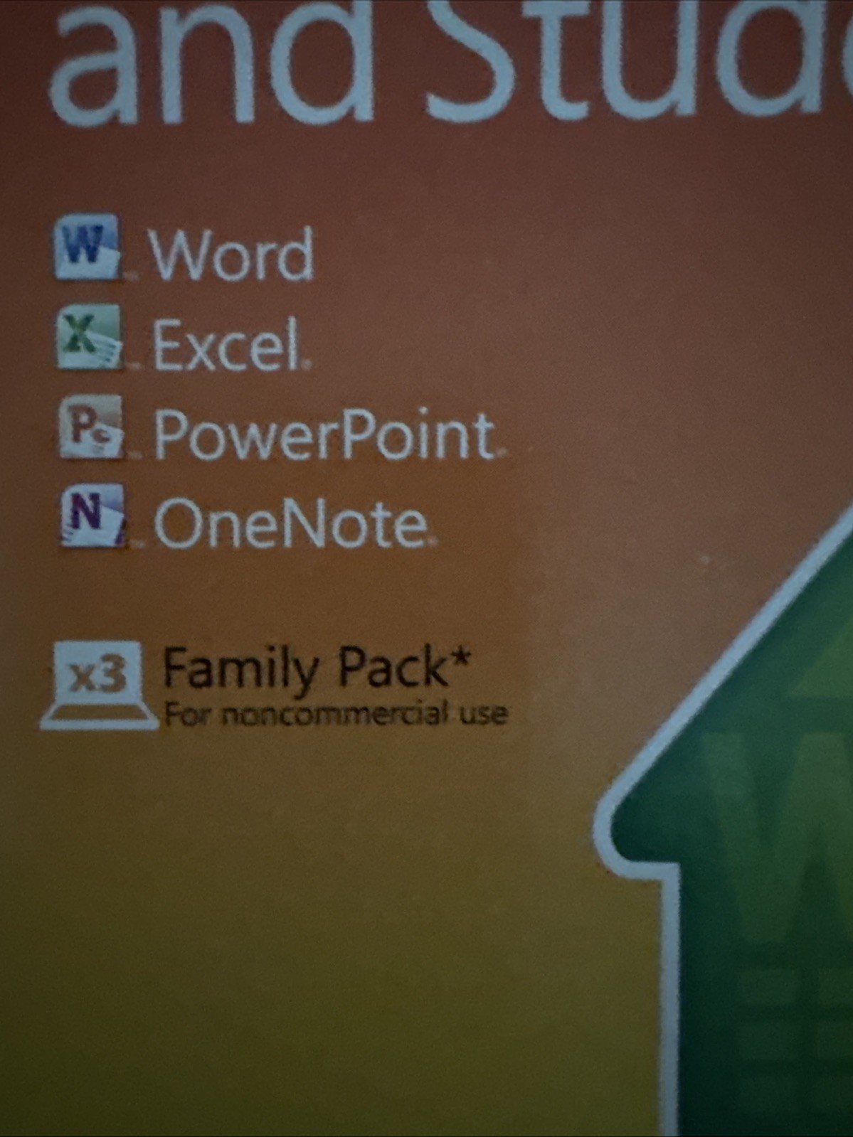 Microsoft Office Home & Student 2010 Software Suite DVD Family Pack for Windows