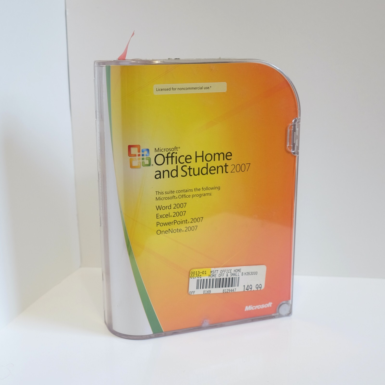 Microsoft Office Home and Student 2007 Original Retail Box with Product Key