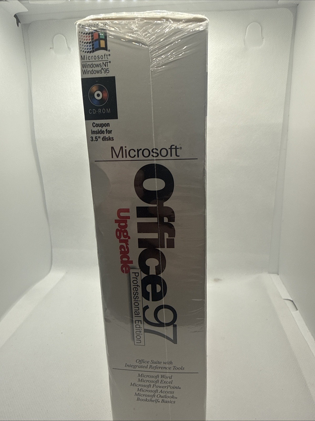NEW Vintage Microsoft Office 97 Pro Edition Upgrade SEALED Collectable Big Box