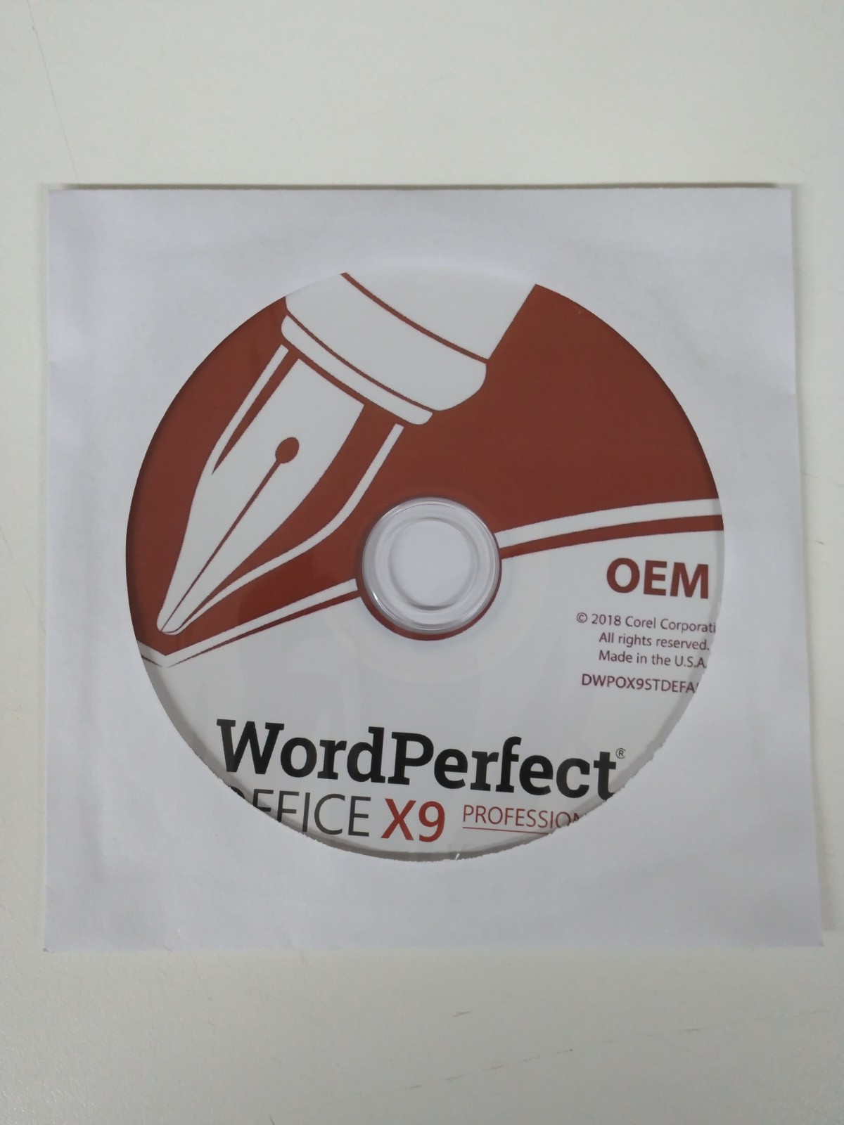 Corel WordPerfect Office X9 Pro Win 11, 10 & 8