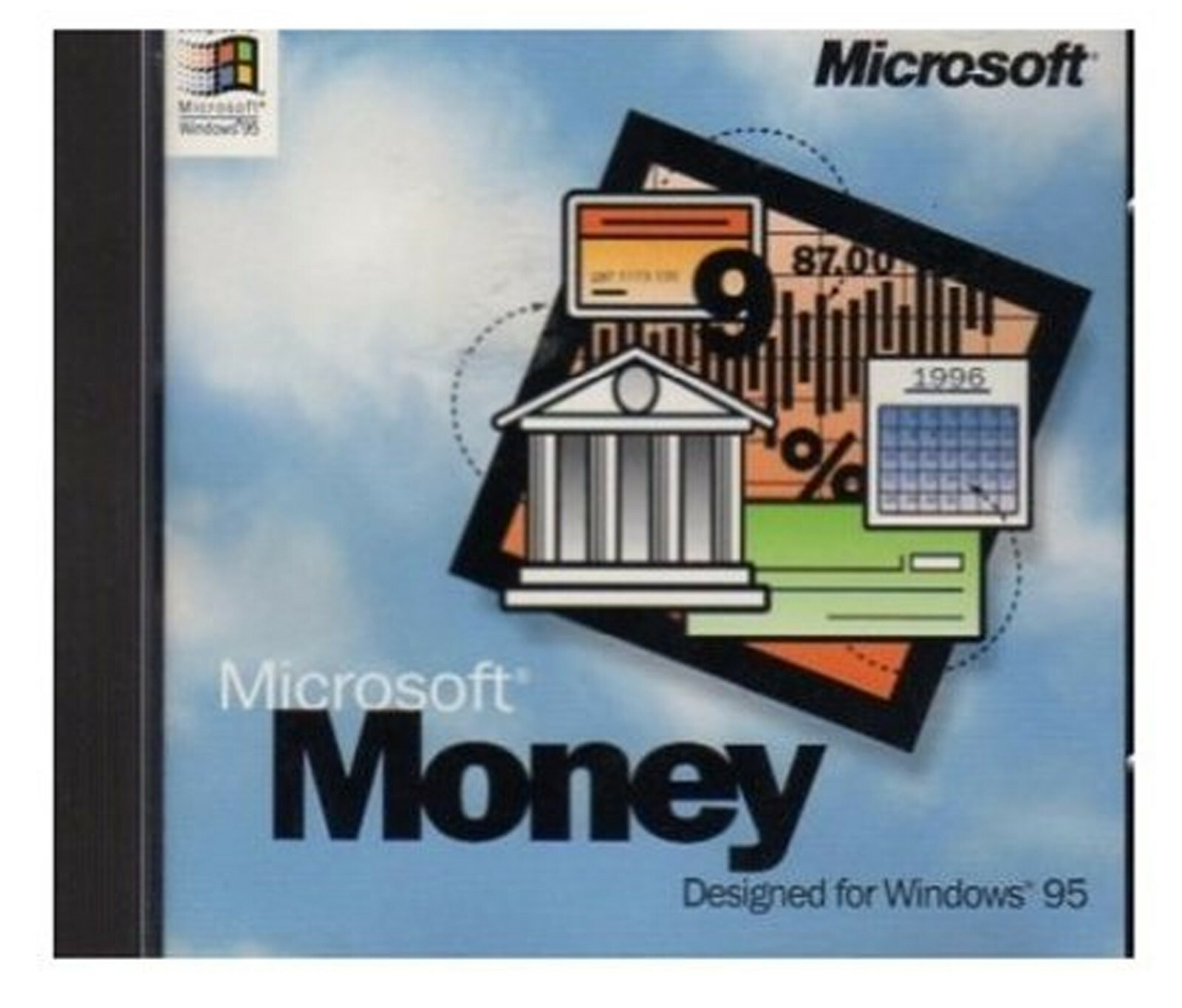 Vtg Computing Microsoft Money Ver 4.0 Designed For Windows 95 Retro Computer App
