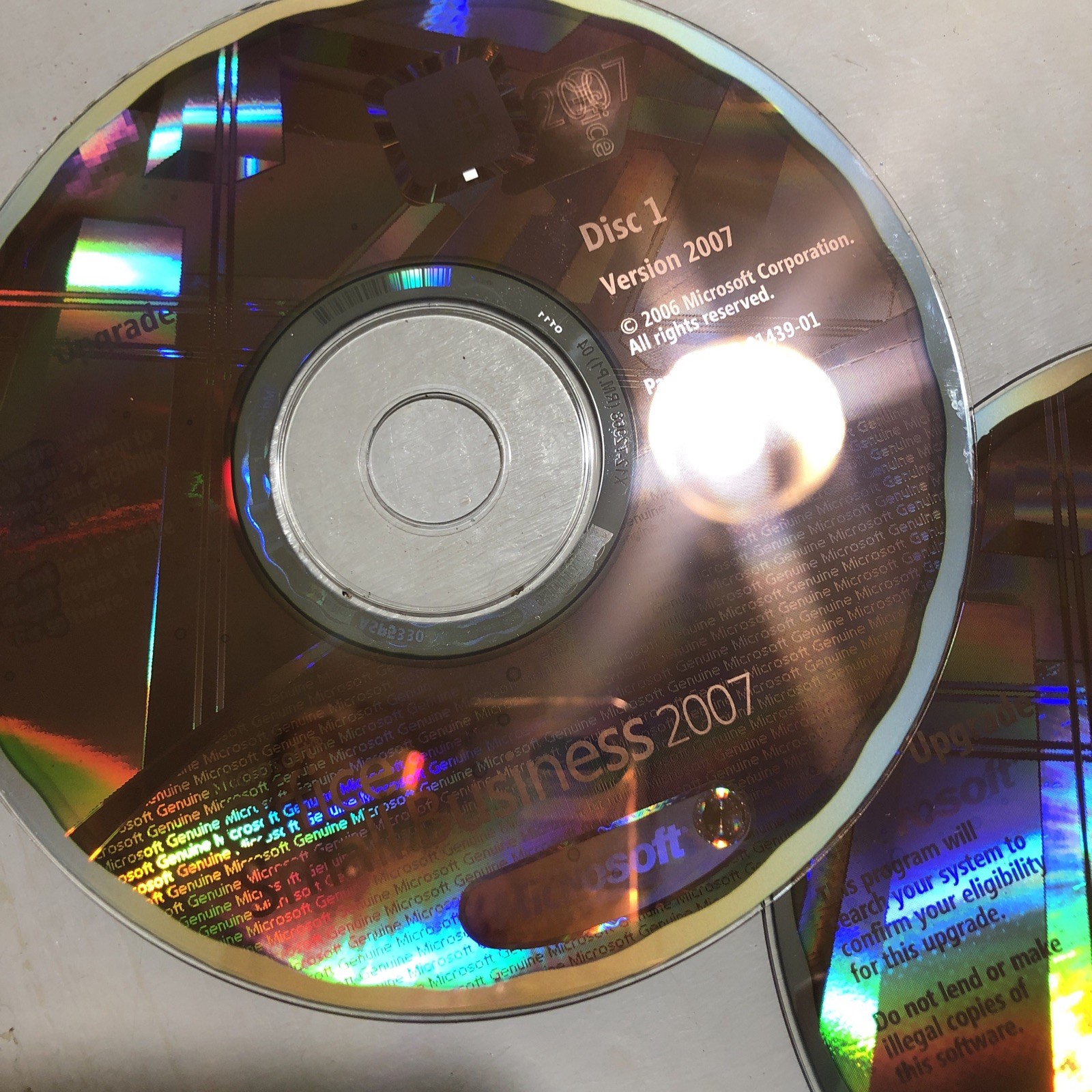 Microsoft Office Small Business 2007 Upgrade Word, Excel, PowerPoint, Outlook