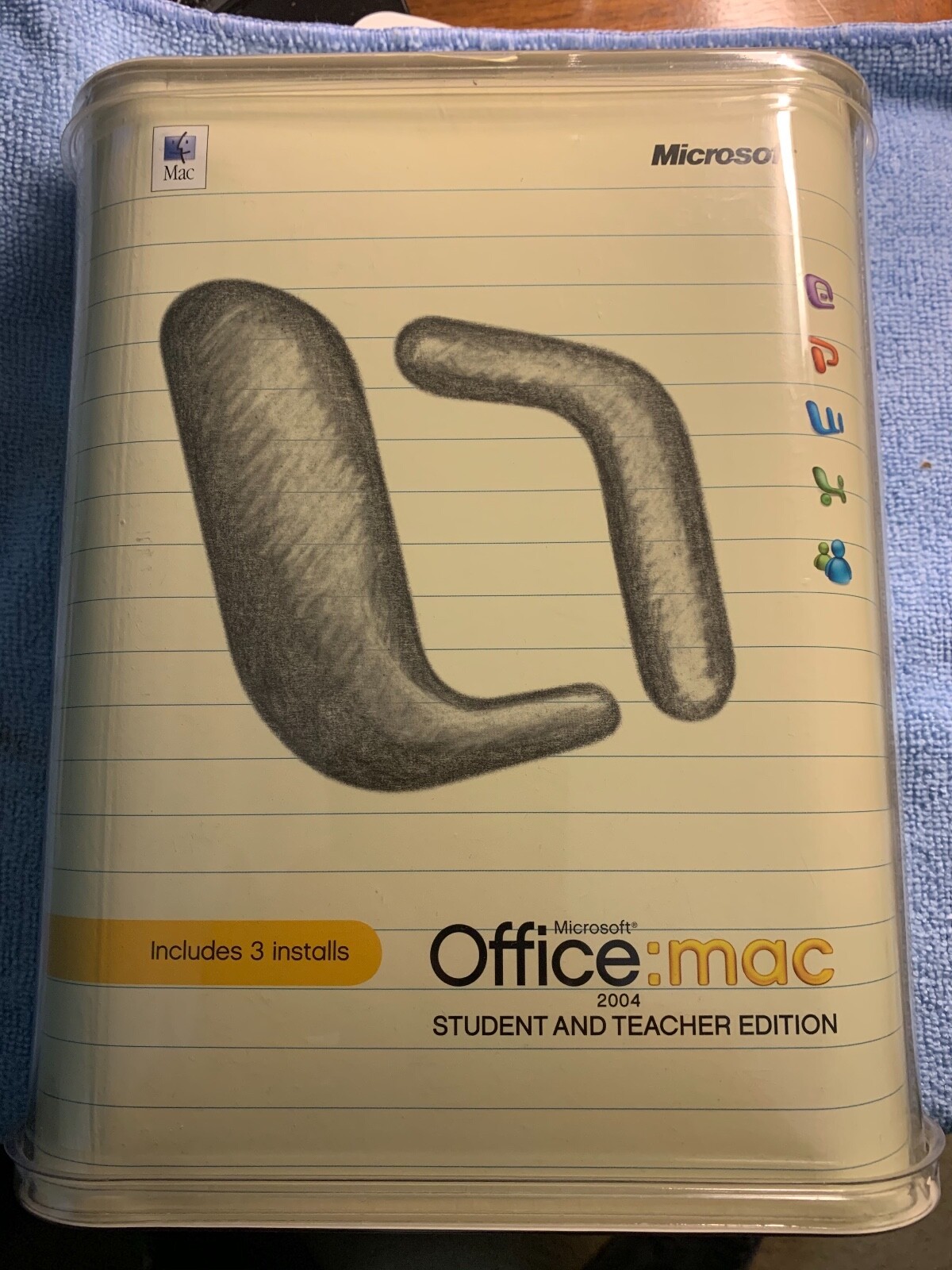 Microsoft Office Mac Student and Teacher 2004 (Retail) (1 User/s) – Full Version