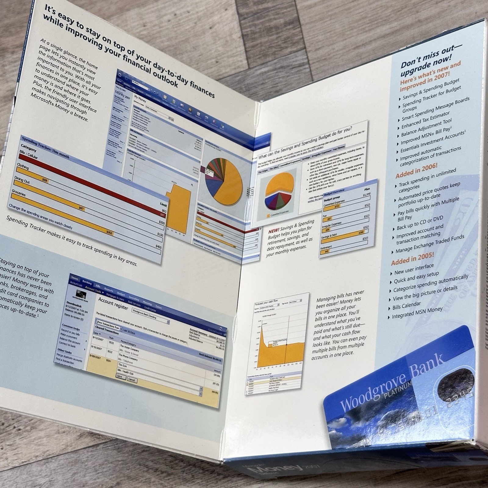 Microsoft Money Deluxe 2007 Windows Accounting Finance Complete W/ Box