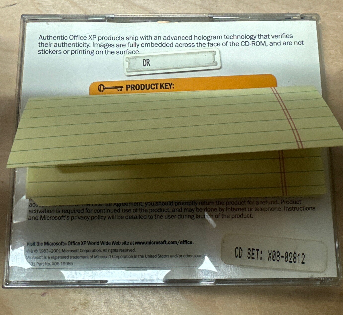 Microsoft Office XP Standard Upgrade Version 2002