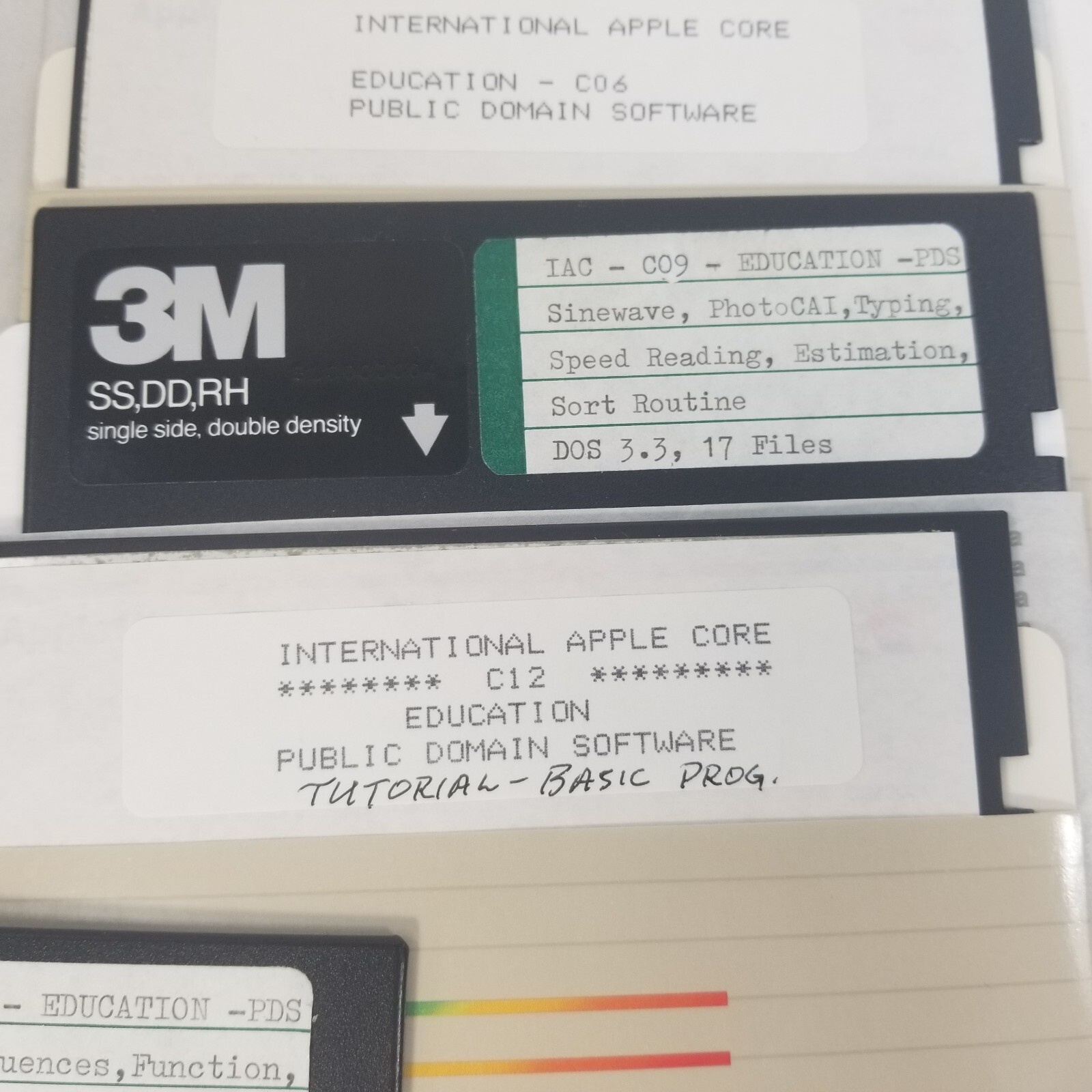 International Apple Core Business Education 5.25″ Floppy Disks Set