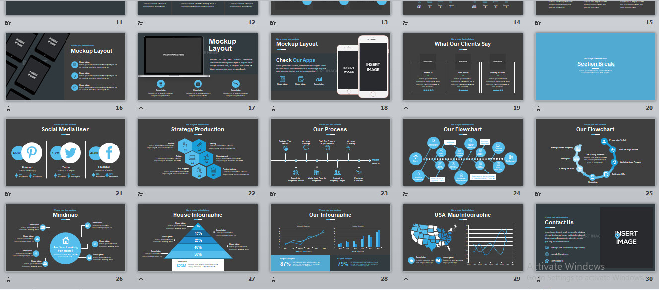 POWERPOINT TEMPLATES – Templates Powerpoint for presentation 002