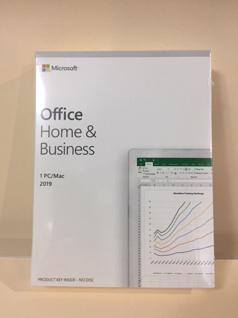 Microsoft Office 2010 Home and Business Product Key Card_1 PC/MAC