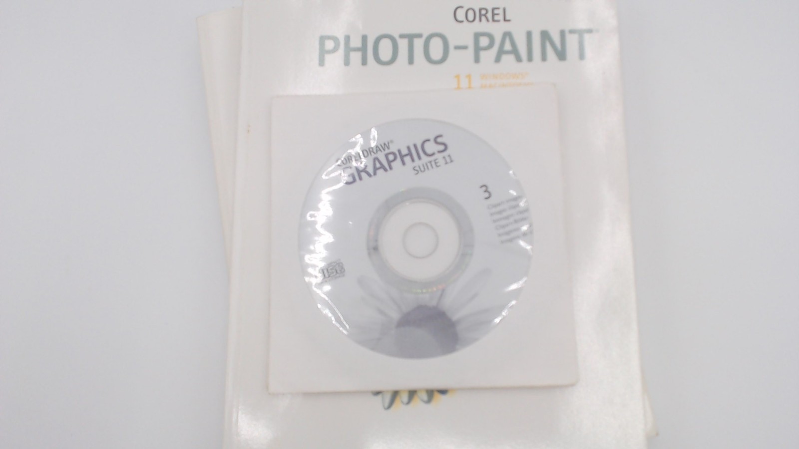 Corel Draw Suite 11 Upgrade NEED Original Photo-Paint & Graphics All Discs