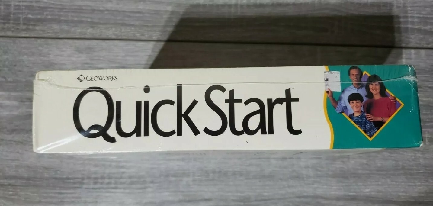 GeoWorks Quick Start Software Bundle Vintage 1990s New Sealed