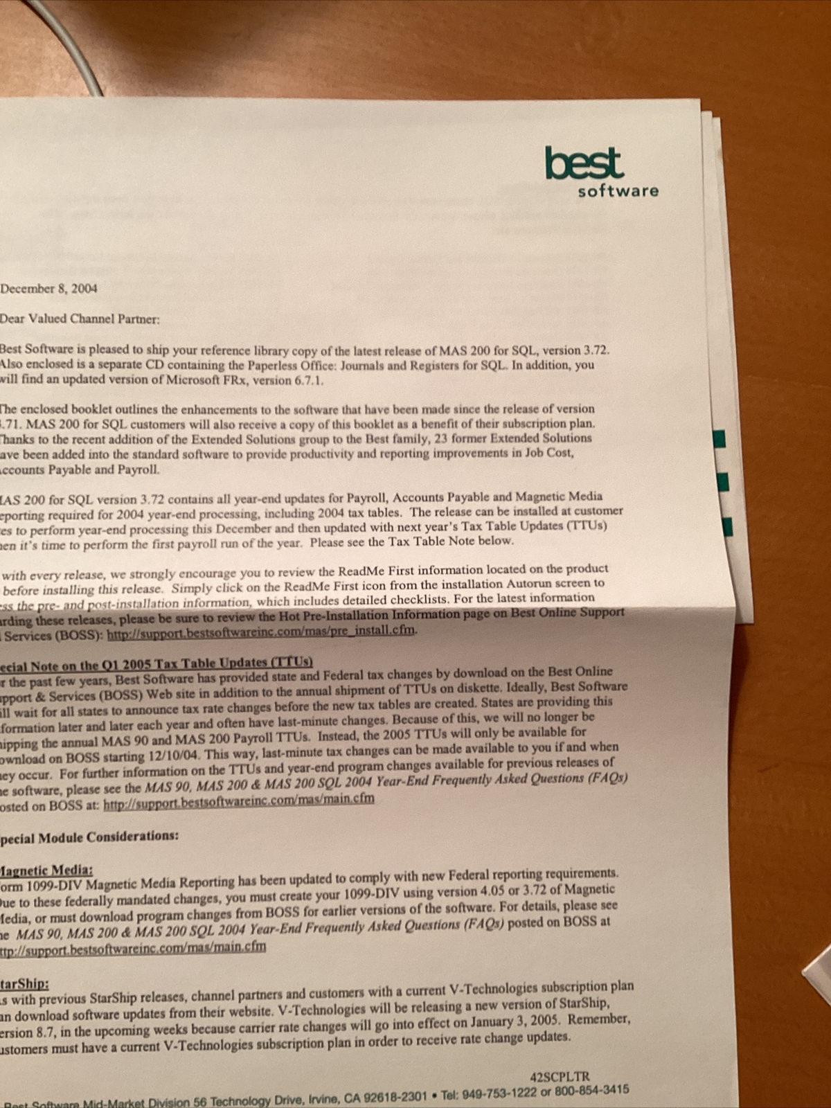 New Sage MAS200 For SQL 3.72, Paperless Office,FRx, Upgrade Ver, Docs, CDs, Etc