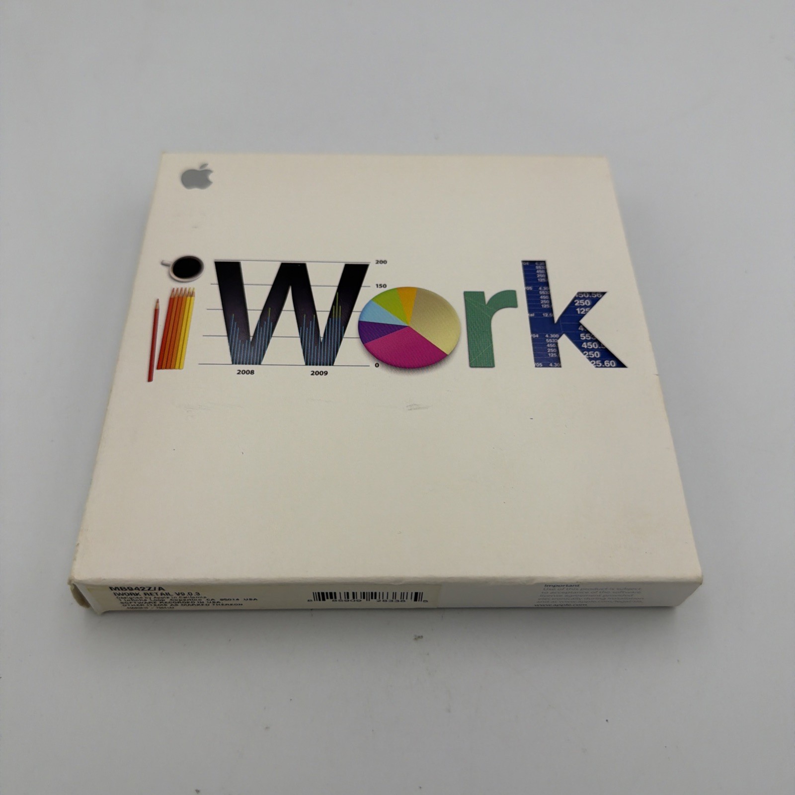 Apple iWork ’09 (Retail Box) – Full Version for Mac MB942Z/A – Brand New