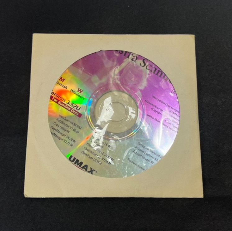 Astra Scanners USB PC CD Rom Software Macintosh Windows Version 3.52U (Purple)