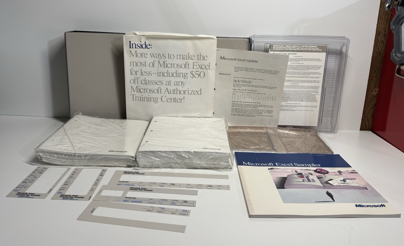 Microsoft Excel for Windows 3.5″ Floppy, 1988 Vtg New Unused